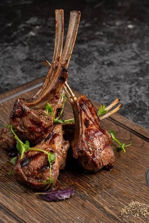 Lamb Chop Kabob.