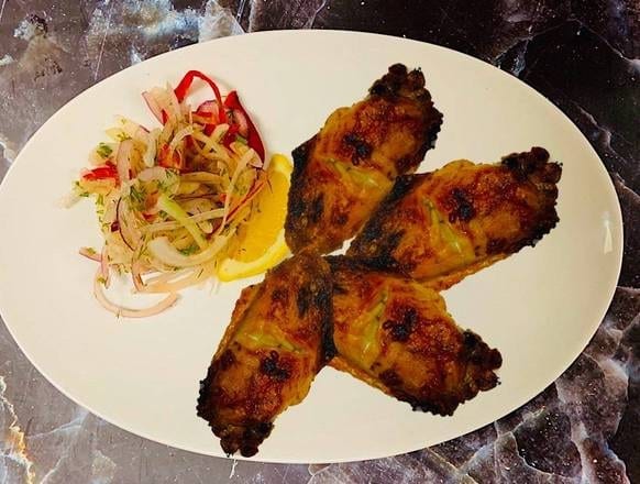 Chicken Wings Kabob.