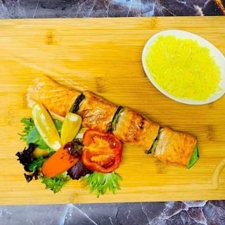 Atlantic Salmon Fish Kebab
