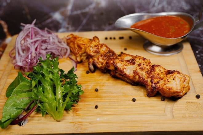 Chicken Boneless Kebab.