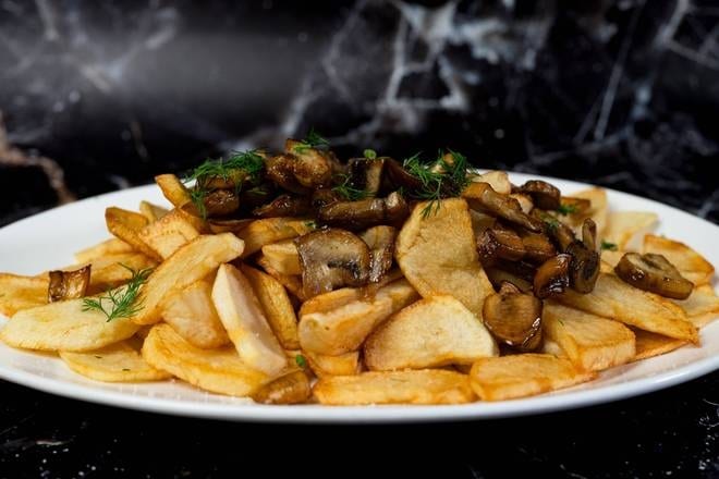 Homestyle Potato with Mushrooms.