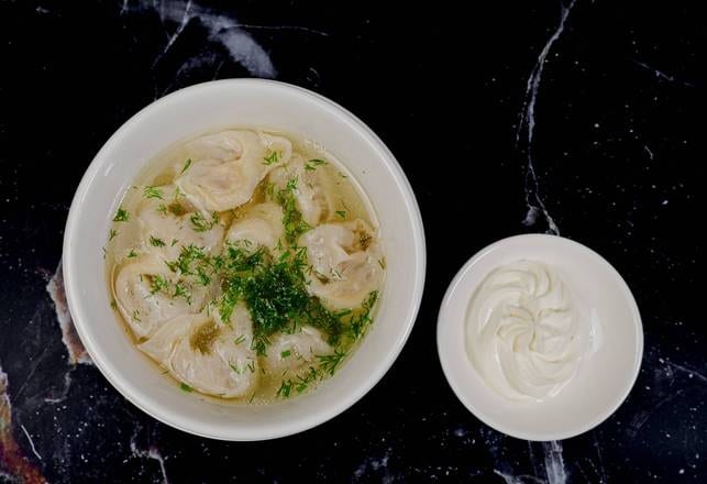 Tushbera Dumplings Soup.