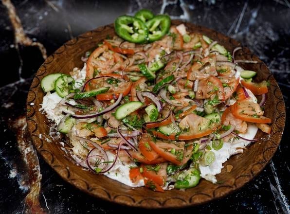 Vegetarian Qurutob.
