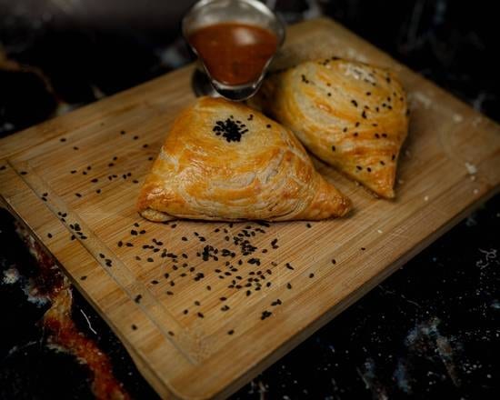 Sambusa Meat Pie.
