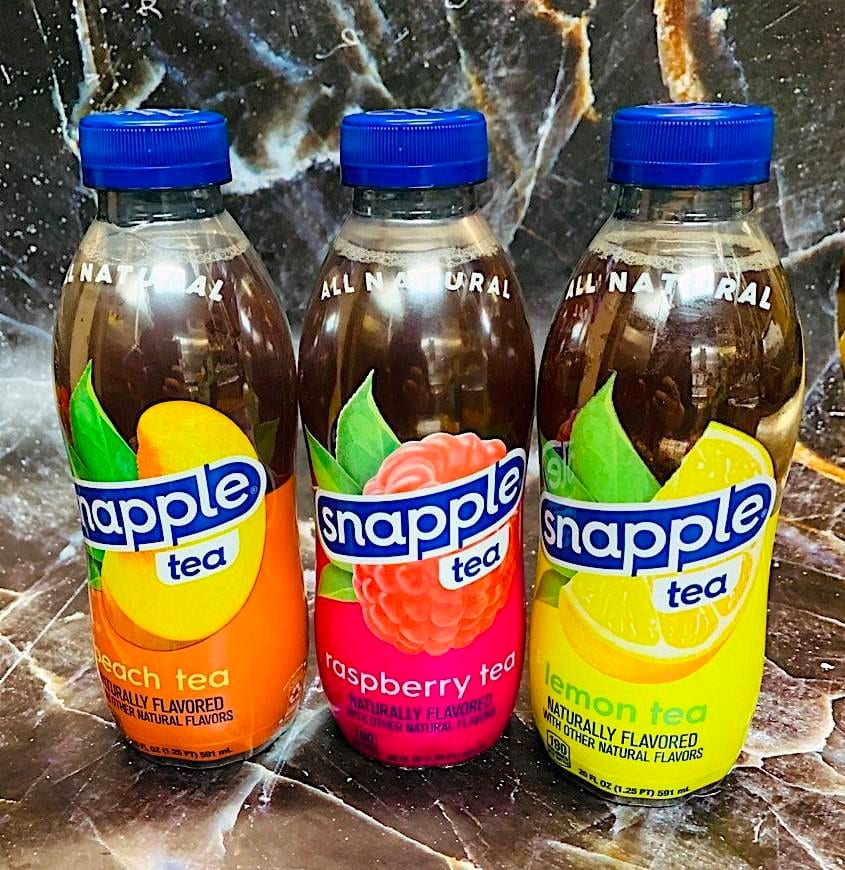 Snapple Cold Tea.
