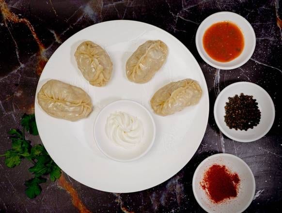 Vegetarian Mantu.