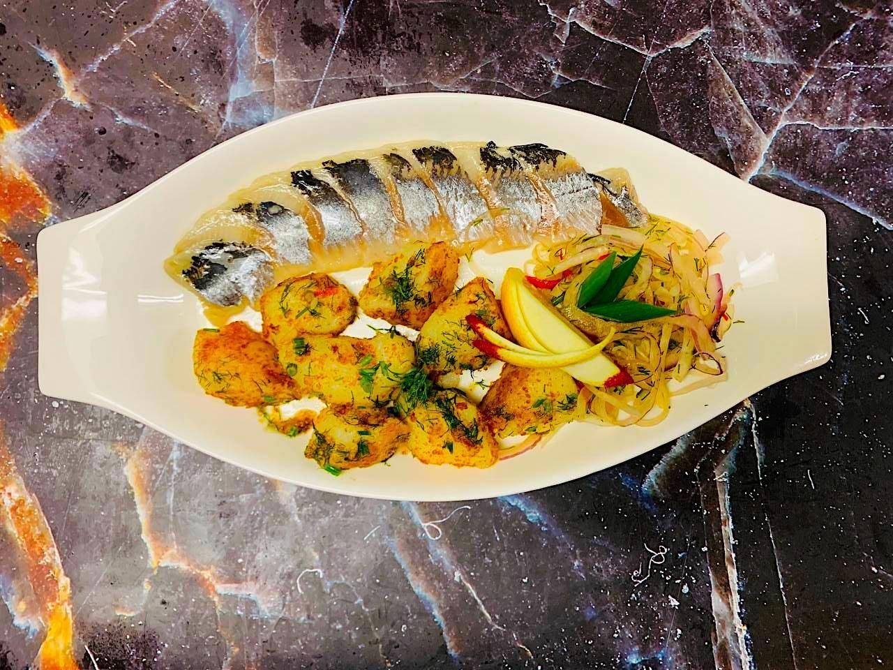 Herring with Potato.